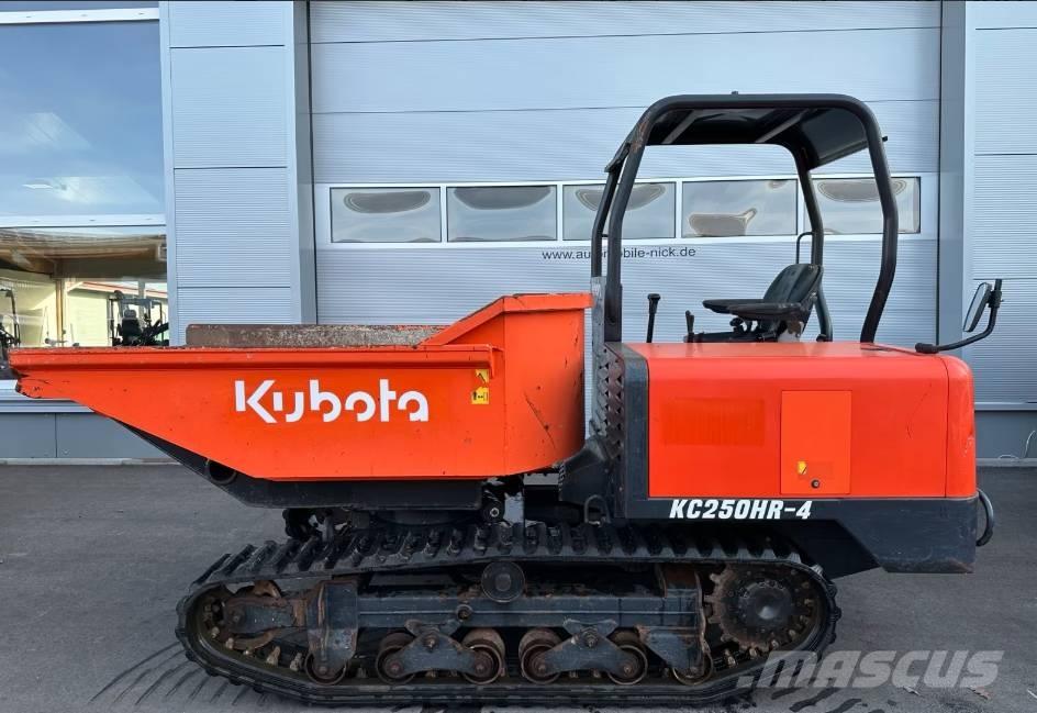 Kubota KC 250 HR-4 Dúmpers sobre orugas