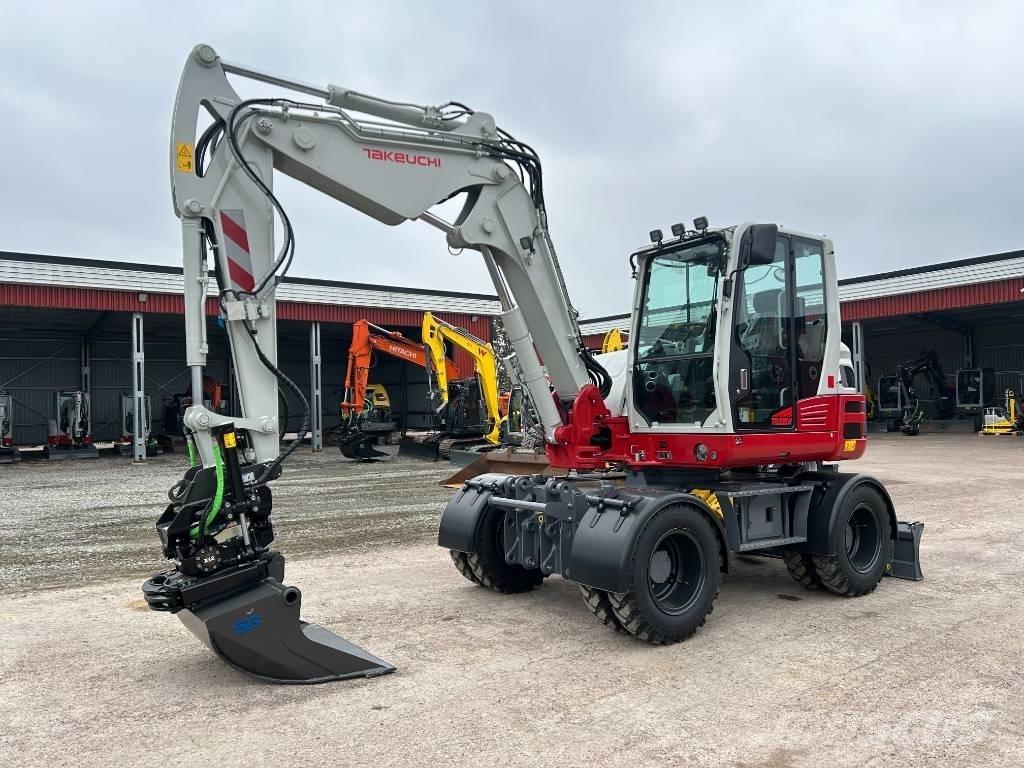 Takeuchi TB395W Excavadoras de ruedas