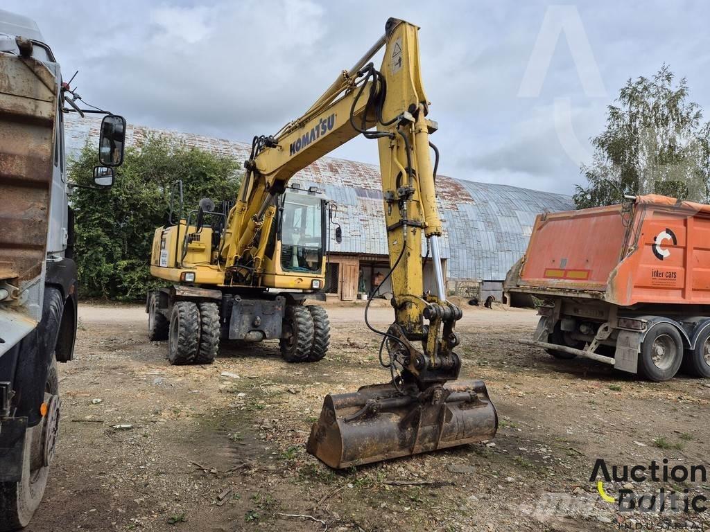 Komatsu PW160-7 Excavadoras de ruedas