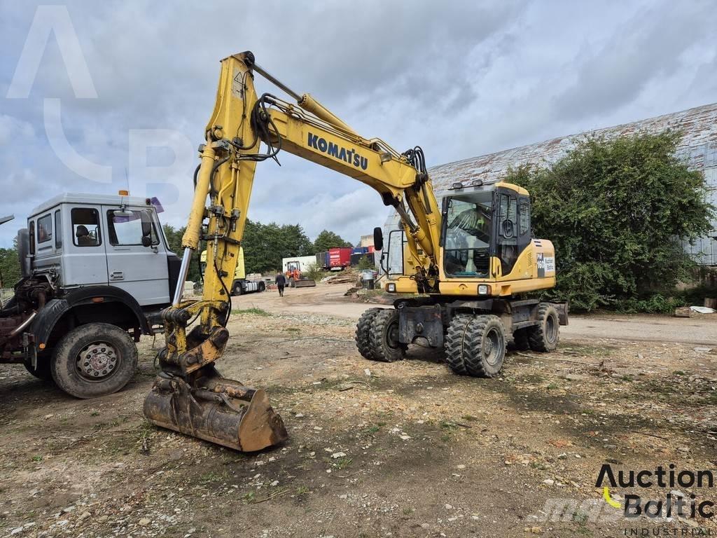 Komatsu PW160-7 Excavadoras de ruedas