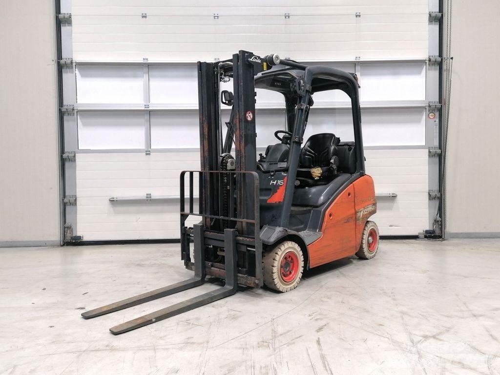 Linde H16T-01 Carretillas LPG