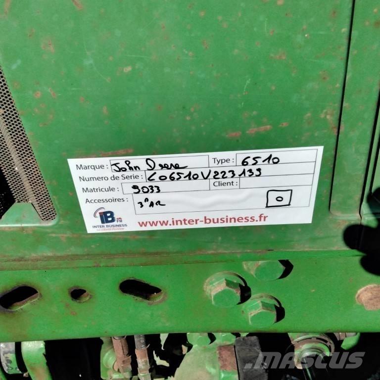 John Deere 6510 Tractores