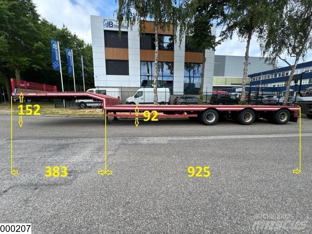 Nooteboom Lowbed Semirremolques de góndola rebajada