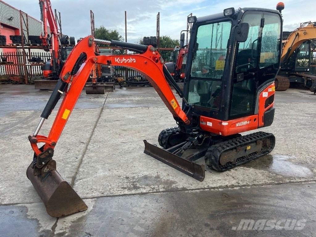 Kubota KX 018-4 Mini excavadoras < 7t
