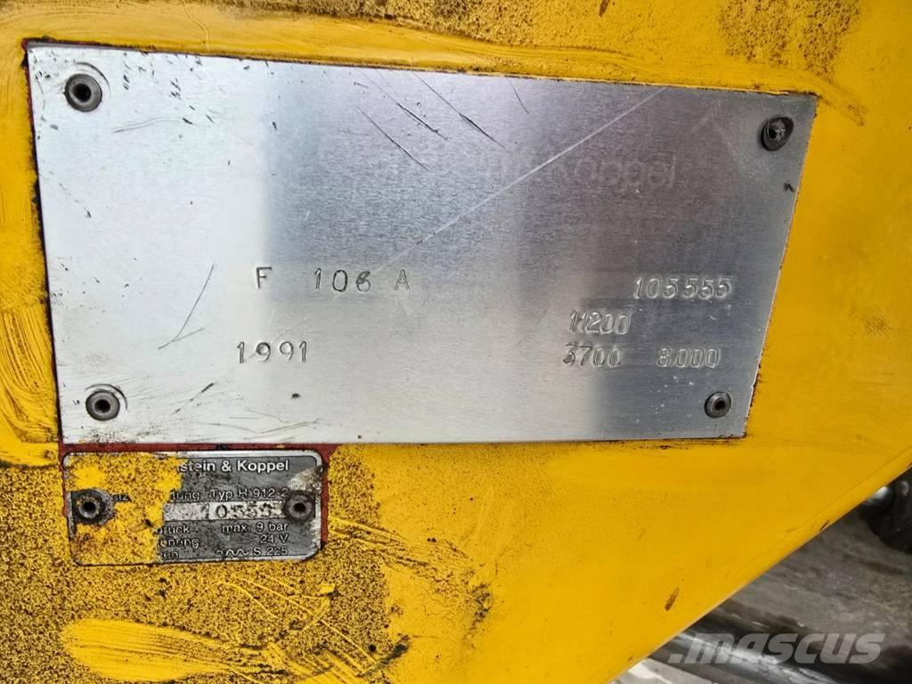 O&K F 106 A  6x6 Motoniveladoras