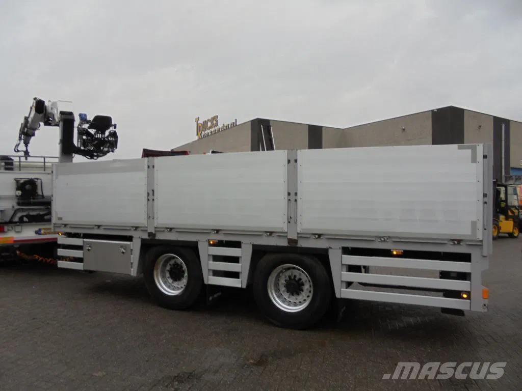 GS AN-2000 + 2 axle Plataforma plana/laterales abatibles