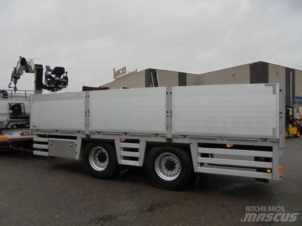 GS AN-2000 + 2 axle Plataforma plana/laterales abatibles