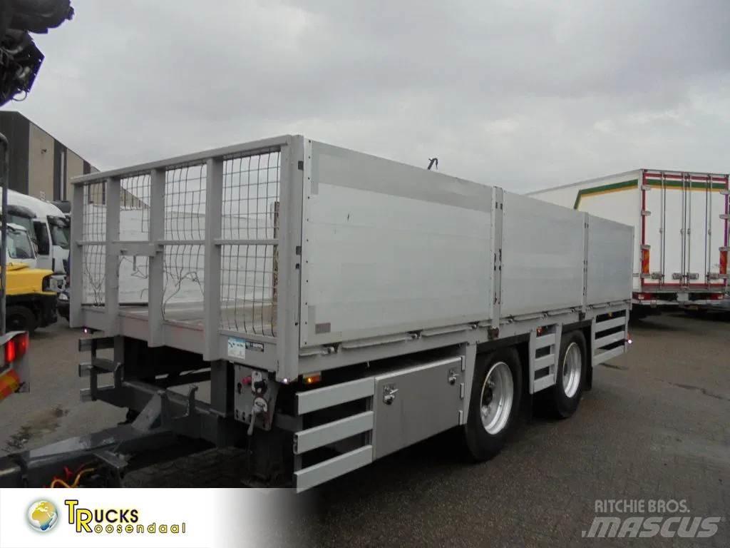 GS AN-2000 + 2 axle Plataforma plana/laterales abatibles