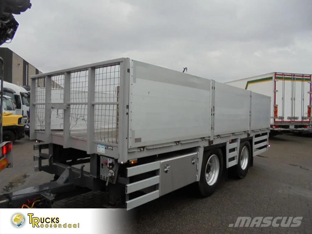 GS AN-2000 + 2 axle Plataforma plana/laterales abatibles