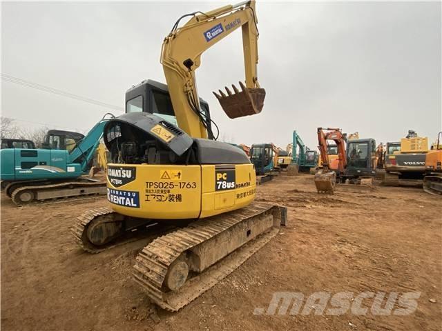 Komatsu pc78us Excavadoras de cadenas