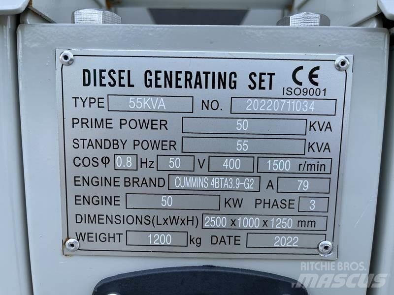 Cummins 55 kVA Generadores diesel