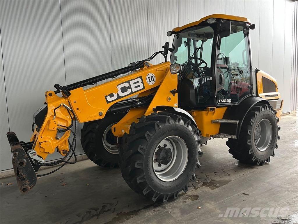 JCB TM 220 Agri Cargadoras sobre ruedas