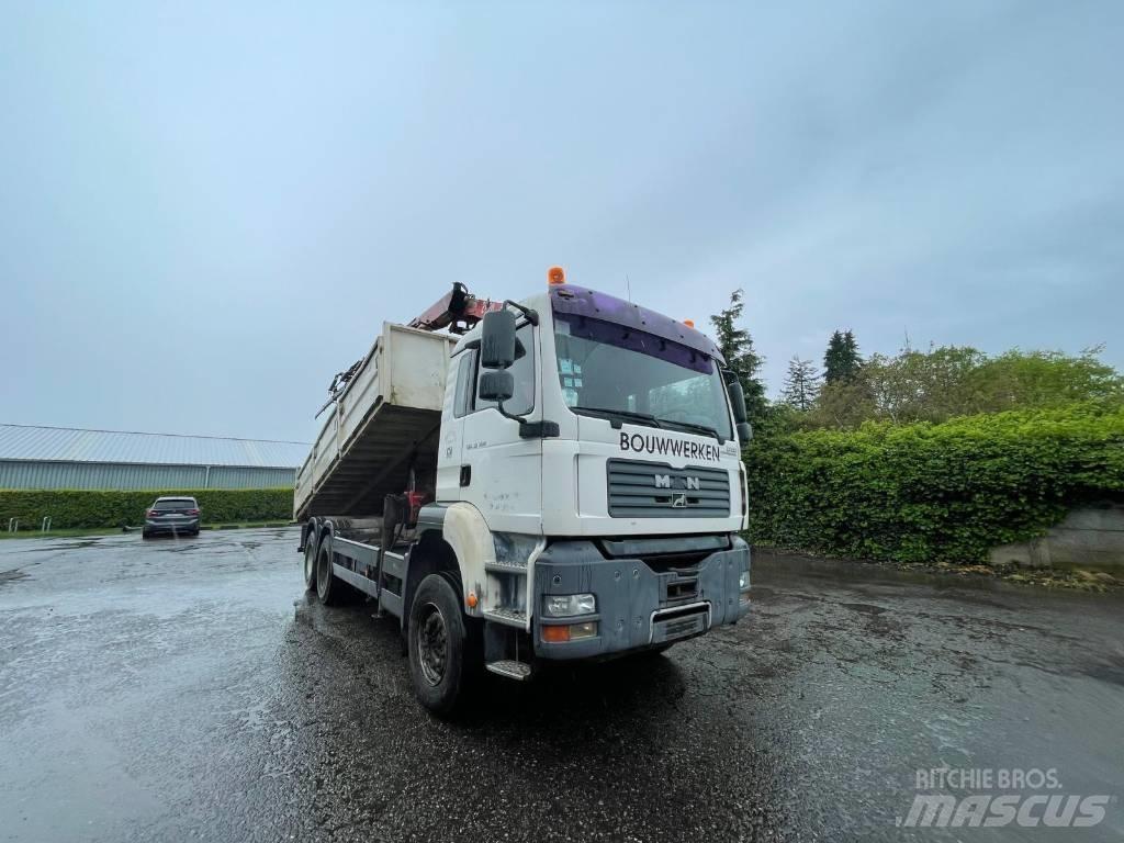 MAN TGA 33.390 Camiones bañeras basculantes o volquetes