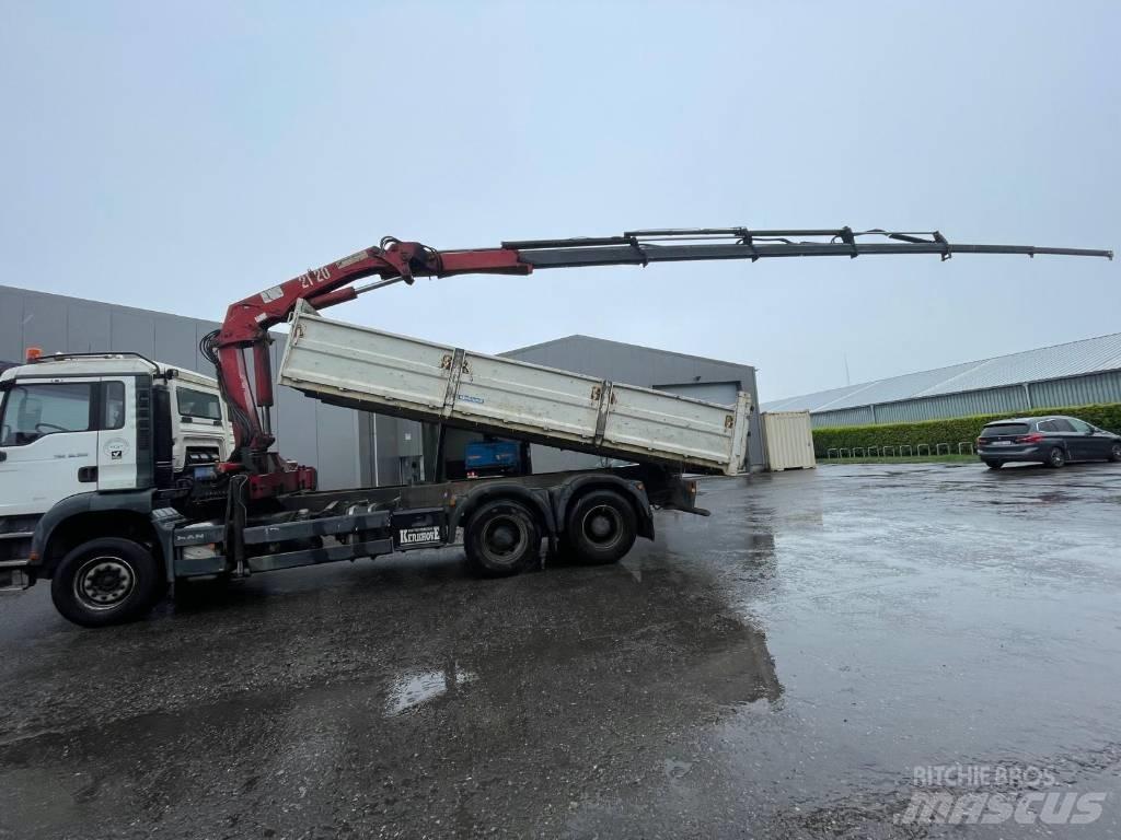MAN TGA 33.390 Camiones bañeras basculantes o volquetes