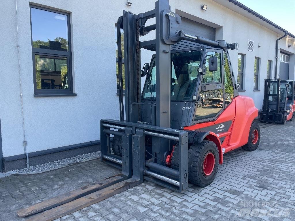 Linde H80T-03/1100 Carretillas LPG