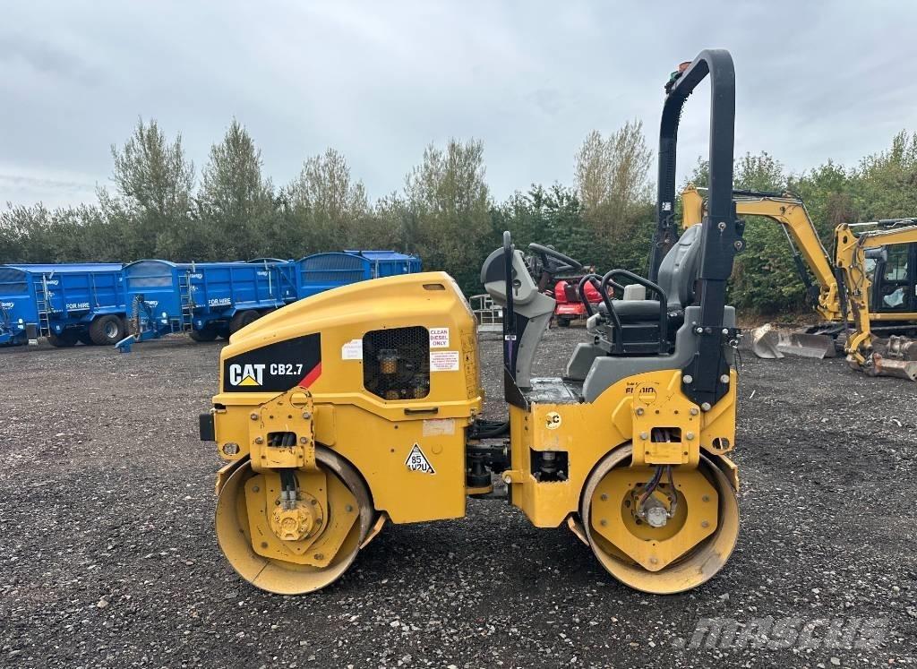 CAT CB 2.7 Rodillos de doble tambor