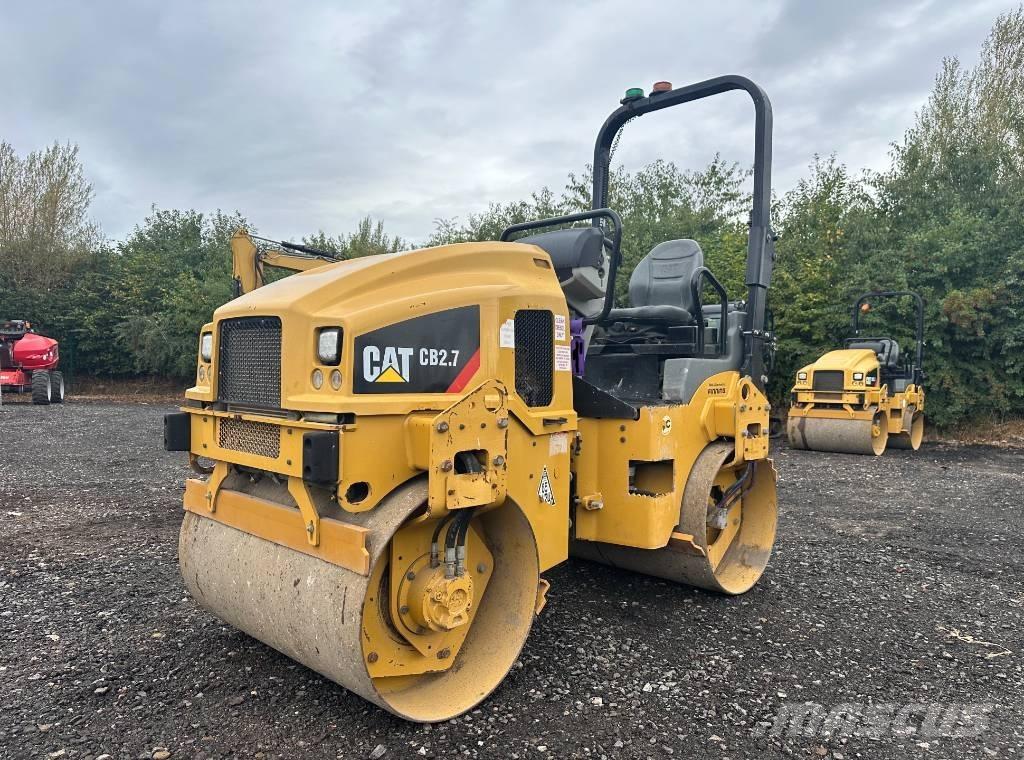 CAT CB 2.7 Rodillos de doble tambor