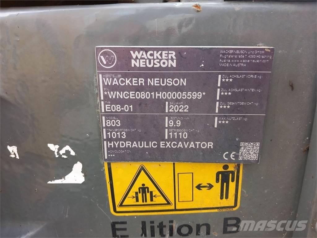 Wacker Neuson 803 Excavadoras de cadenas