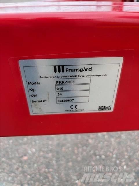 Fransgård FKR 1501 Segadoras y cortadoras de hojas para pastos