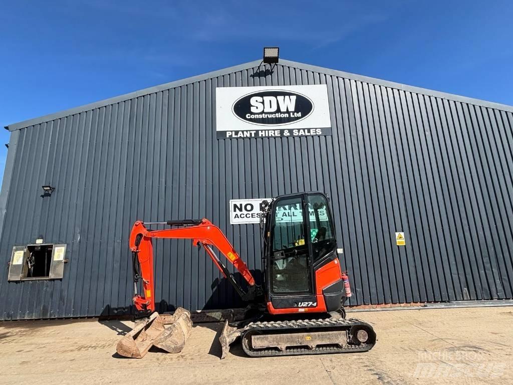Kubota U 27-4 Mini excavadoras < 7t