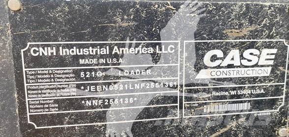 CASE 521G XT Cargadoras sobre ruedas