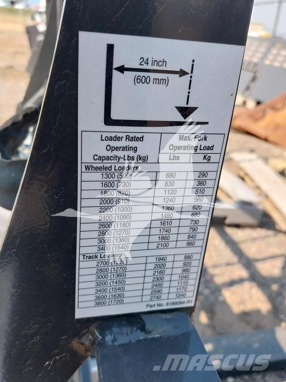 CASE 55A-FFB Horquillas
