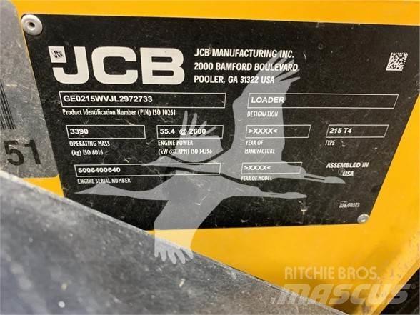 JCB 215 Minicargadoras