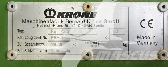 Krone BP12130 Empacadoras cuadradas
