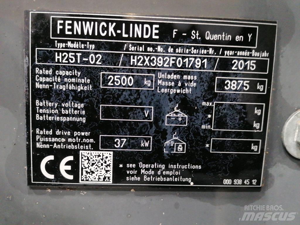 Linde H25T-02 Carretillas LPG