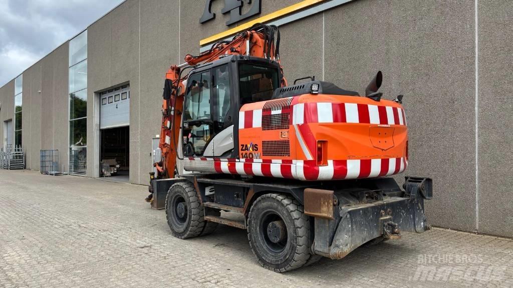 Hitachi ZX 140 W-5 Excavadoras de ruedas