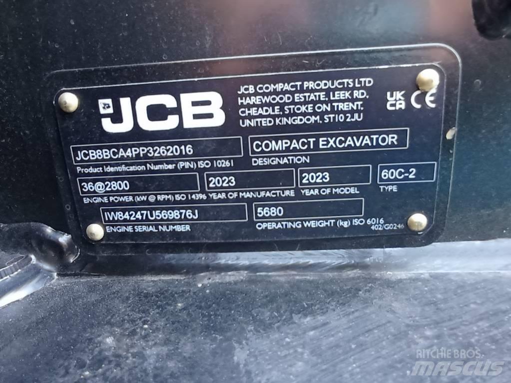 JCB 60 C-2 Mini excavadoras < 7t
