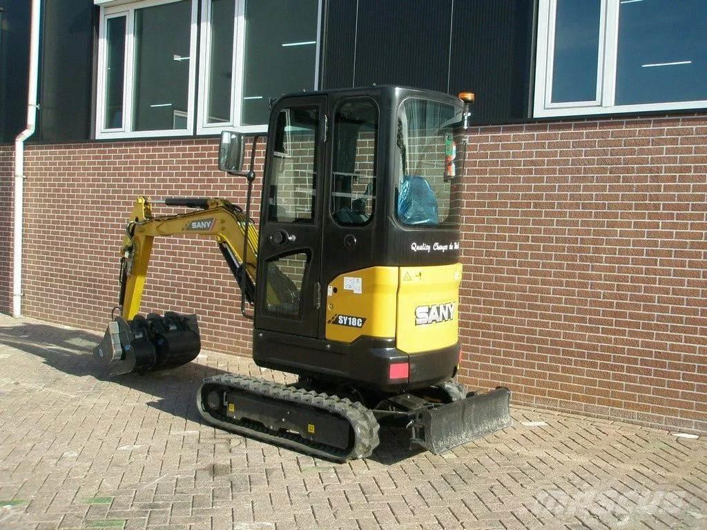 Sany SY18C Mini excavadoras < 7t