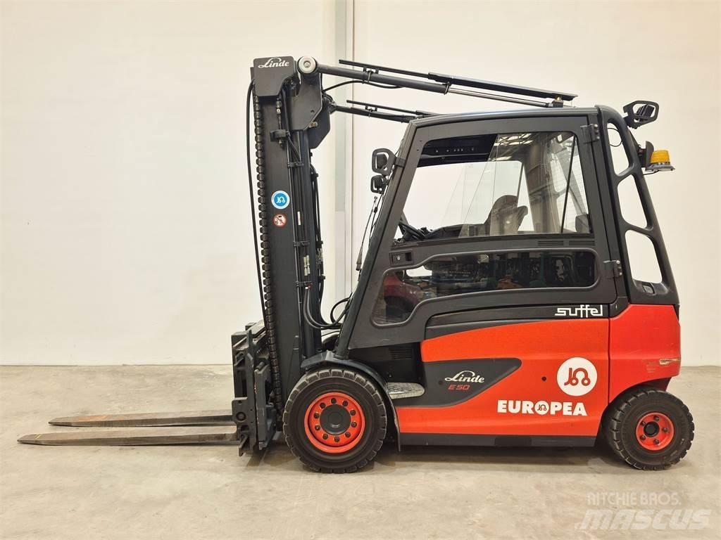 Linde E50HL 01 600 Carretillas de horquilla eléctrica