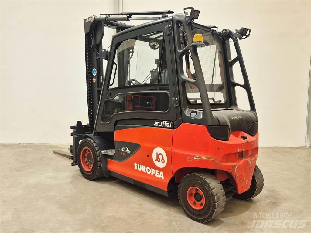 Linde E50HL 01 600 Carretillas de horquilla eléctrica