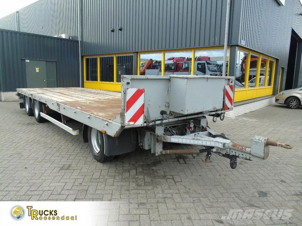 LAG 3 AXLE Plataforma plana/laterales abatibles
