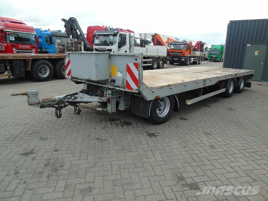 LAG 3 AXLE Plataforma plana/laterales abatibles