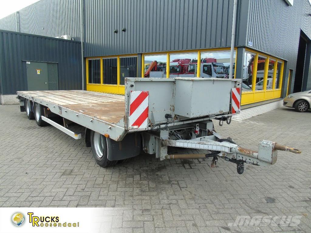 LAG 3 AXLE Plataforma plana/laterales abatibles