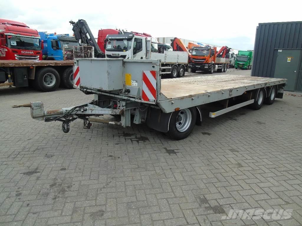 LAG 3 AXLE Plataforma plana/laterales abatibles