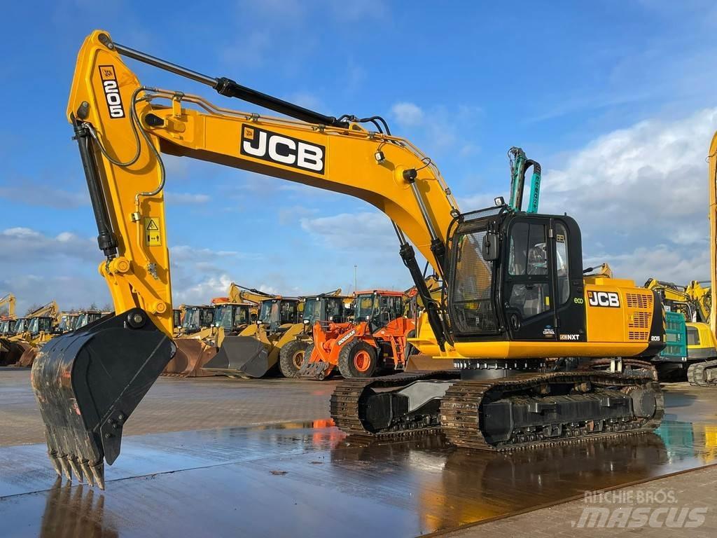 JCB 205 Excavadoras de cadenas