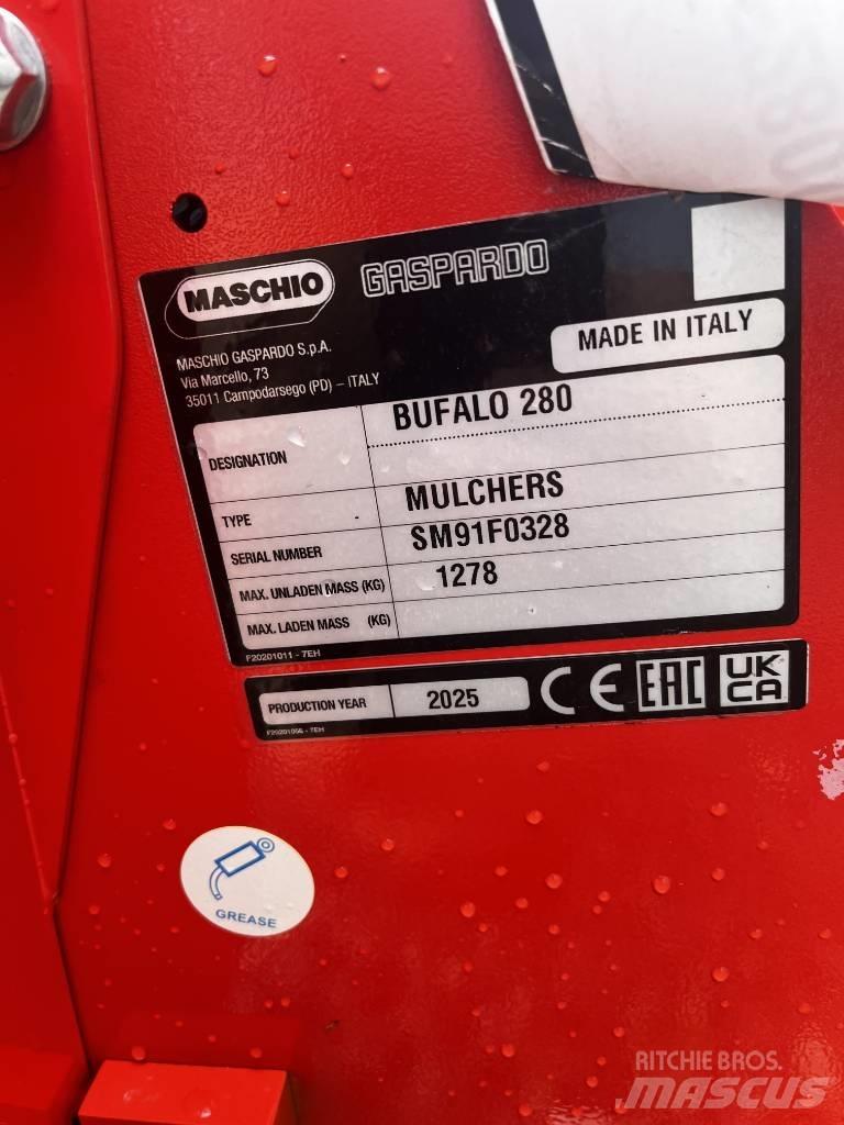 Maschio Bufalo 280 Segadoras y cortadoras de hojas para pastos