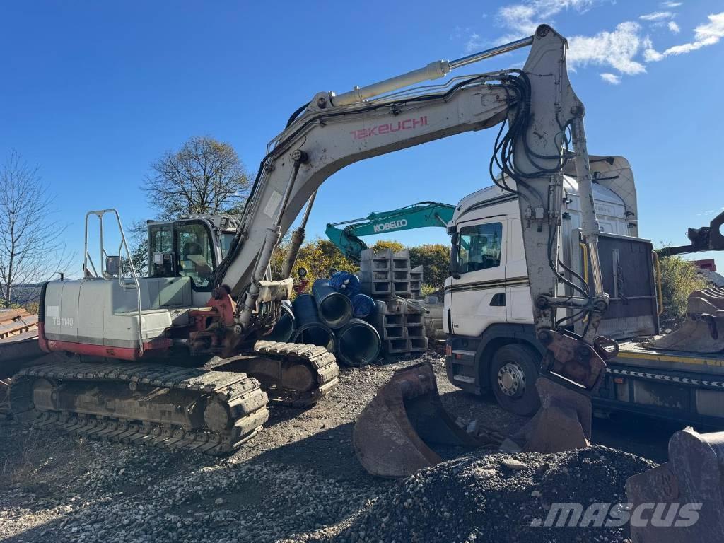 Takeuchi TB 1140 Excavadoras de cadenas