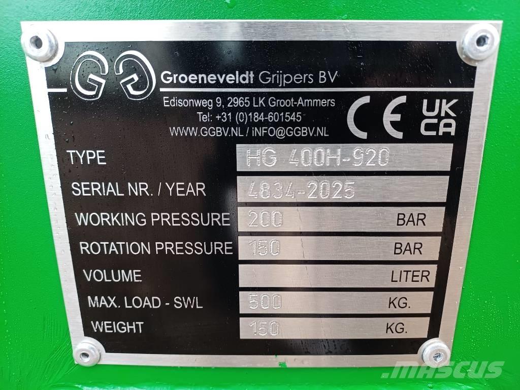  Groeneveldt 400H Pinzas