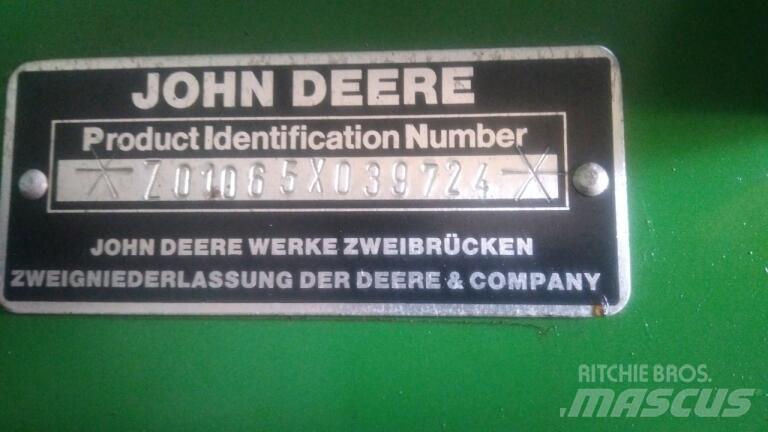 John Deere 1065 Cosechadoras combinadas