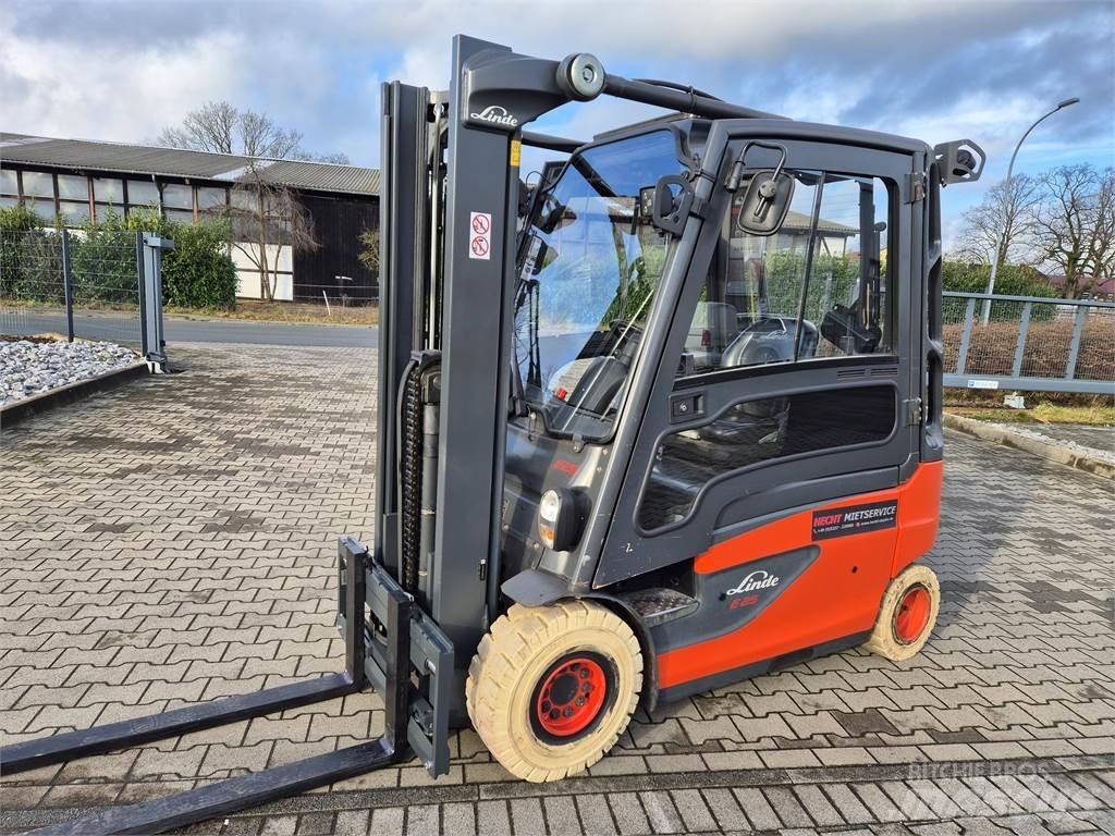Linde E25L-01- Carretillas de horquilla eléctrica