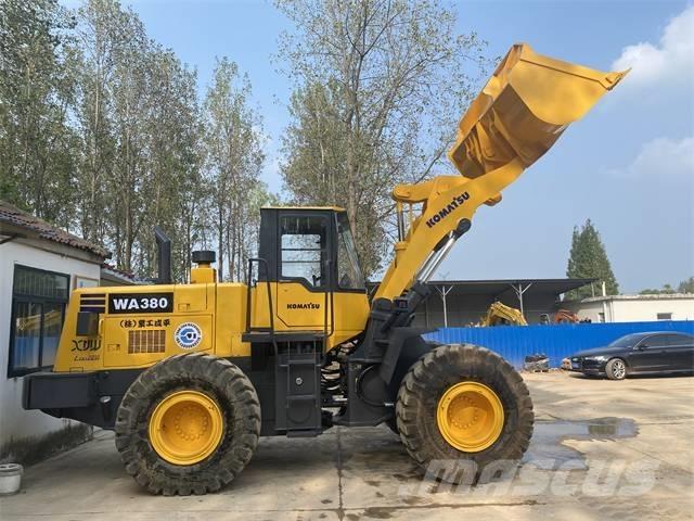 Komatsu WA380 Cargadoras sobre ruedas