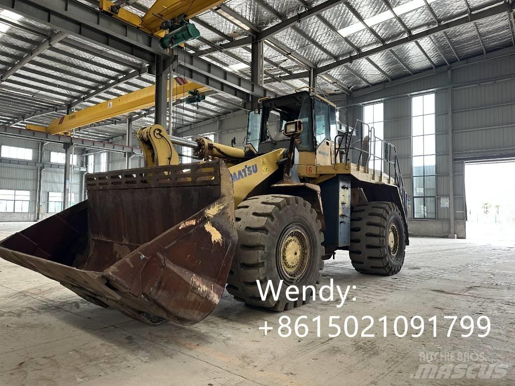 Komatsu WA 600-6 Cargadoras sobre ruedas