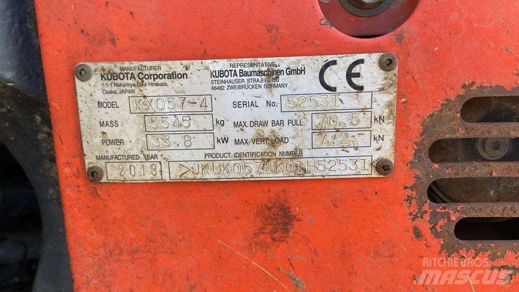 Kubota KX 057-4 Mini excavadoras < 7t