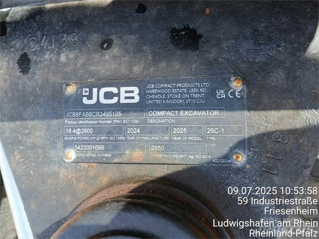 JCB 26C-1 Mini excavadoras < 7t