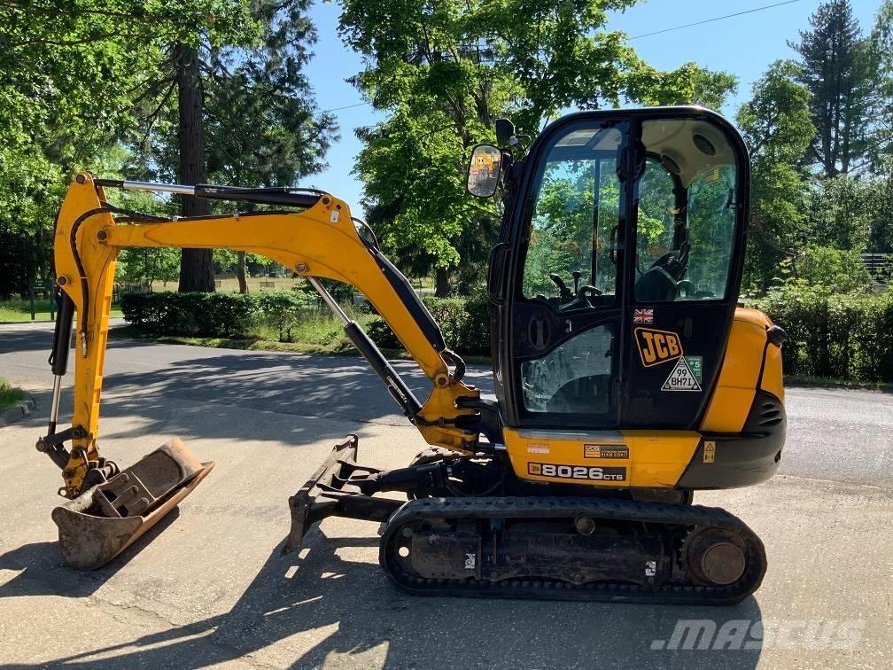 JCB 8026 CTS Mini excavadoras < 7t