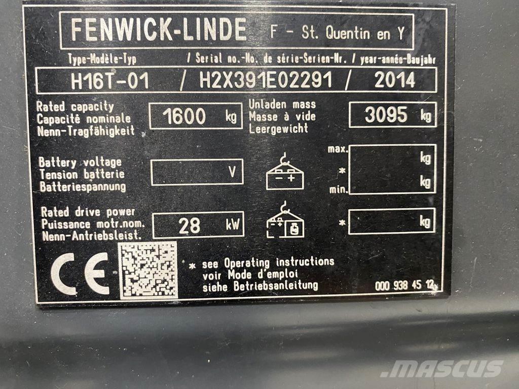 Linde H16T Otras carretillas elevadoras